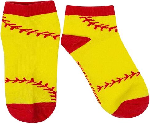 ChalkTalkSPORTS Softball Athletic Ankle Socks | Low Cut | Various Designs in Kuwait