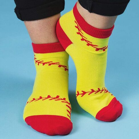 ChalkTalkSPORTS Softball Athletic Ankle Socks | Low Cut | Various Designs in Kuwait