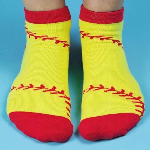 ChalkTalkSPORTS Softball Athletic Ankle Socks | Low Cut | Various Designs in Kuwait