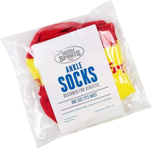 ChalkTalkSPORTS Softball Athletic Ankle Socks | Low Cut | Various Designs in Kuwait