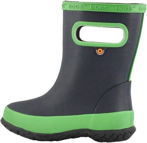BOGS Unisex-Child Skipper Rubber Waterproof Boys and Girls Rain Boot in Saudi Arabia