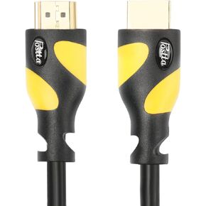 كابل Postta HDMI (50 قدم أزرق) HDMI 2.0V يدعم 4K 2160P، 1080P، ثلاثي الأبعاد، إرجاع الصوت وإيثرنت - حزمة واحدة in Kuwait