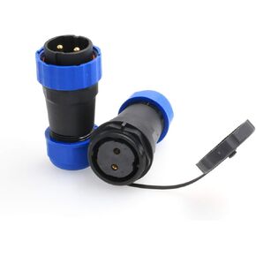 DRRI HE29 7pin 28mm السيارات البلاستيك مقاوم للماء ذكر التوصيل موصل مقبس أنثى الكهربائية (7 دبوس) in Kuwait