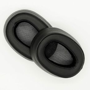 وسائد أذن بديلة ممتازة WH-H900N/وسائد أذن MDR-100ABN متوافقة مع سماعات الرأس Sony WH-900N وSony MDR-100ABN (أسود). جلد بروتين ممتاز | رغوة عالية الكثافة | راحة كبيرة in Kuwait