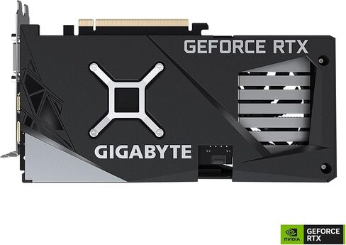 GIGABYTE GeForce RTX 3050 WINDFORCE OC 8G Graphics Card, 2X WINDFORCE Fans, 8GB GDDR6 128-bit GDDR6, GV-N3050WF2OC-8GD Video Card in Saudi Arabia