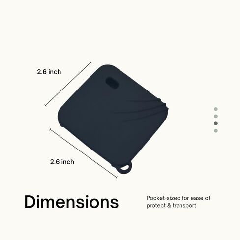 غطاء حماية من السيليكون لجهاز WD Elements SE/Western Digital SSD المحمول - أسود in Kuwait