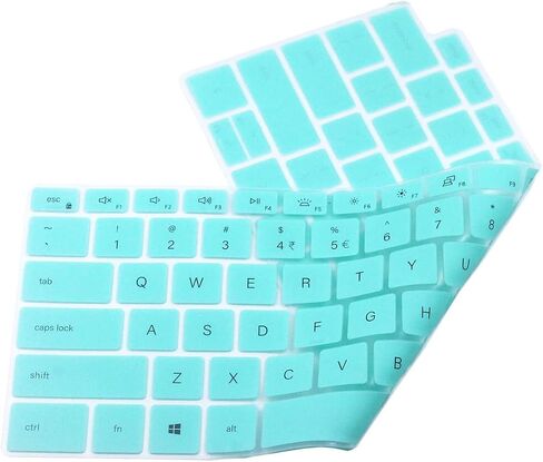 غطاء لوحة المفاتيح السيليكون UHamn متوافق مع Dell XPS 15 15.6 بوصة 9500 9510 9520 9530 وDell XPS 17 بوصة 9700 9710 9720 9730 وDell Precision 5760 5560 5770 5570 (أسود) in Kuwait