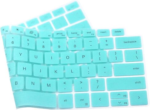 غطاء لوحة المفاتيح السيليكون UHamn متوافق مع Dell XPS 15 15.6 بوصة 9500 9510 9520 9530 وDell XPS 17 بوصة 9700 9710 9720 9730 وDell Precision 5760 5560 5770 5570 (أسود) in Kuwait