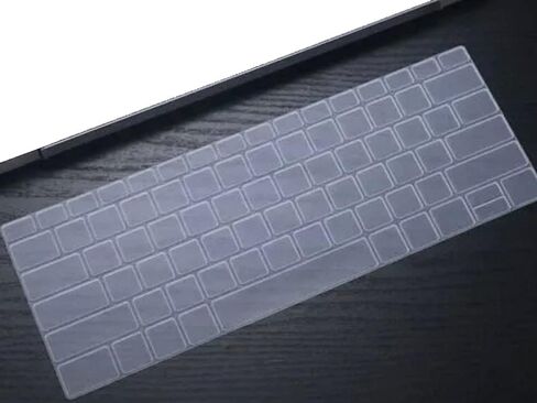 غطاء لوحة المفاتيح السيليكون UHamn متوافق مع Dell XPS 15 15.6 بوصة 9500 9510 9520 9530 وDell XPS 17 بوصة 9700 9710 9720 9730 وDell Precision 5760 5560 5770 5570 (أسود) in Kuwait
