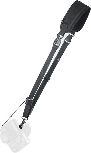 حزام رفع الكاميرا، حزام للرقبة والكتف قابل للتعديل مع مشبك أمان سريع الفتح بطول 81.28 سم in Kuwait