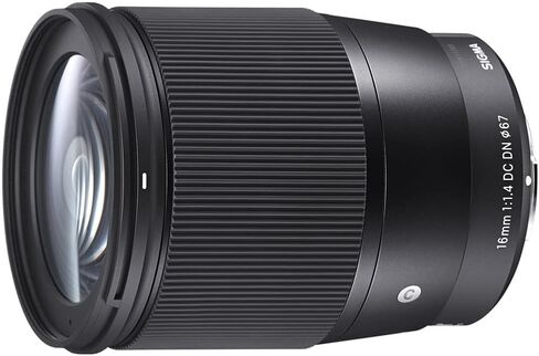Sigma 16mm f/1.4 DC DN Contemporary Lens for Sony E with Advanced Accessory and Travel Bundle | Extended 3 Years Sigma Warranty | 402965 | Sigma 16mm Sony E Lens in Saudi Arabia