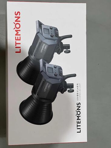 ضوء فيديو LED من Godox LITEMON يعمل بالخرج المستمر Bowens Mount Studio Light (LA200Bi أبيض/أصفر فاتح) in Saudi Arabia