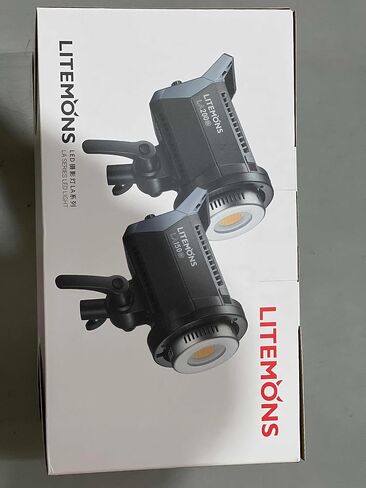 ضوء فيديو LED من Godox LITEMON يعمل بالخرج المستمر Bowens Mount Studio Light (LA200Bi أبيض/أصفر فاتح) in Saudi Arabia