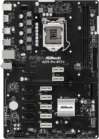 اسروك Q270 برو BTC+ Q270، 2DDR4، 4SATA3، G in Kuwait