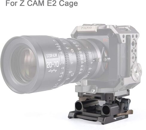 لوحة أساسية LWS قابلة للإمالة مقاس 15 مم (النوع الأول لـ BMPCC 4K/6K أو Z CAM) (رمادي تيلتا) | تا-بسب-15-ز in Kuwait