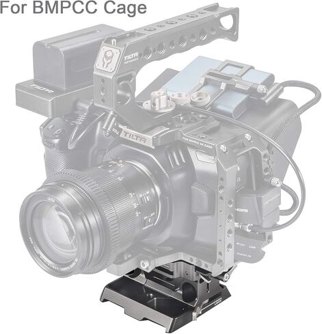 لوحة أساسية LWS قابلة للإمالة مقاس 15 مم (النوع الأول لـ BMPCC 4K/6K أو Z CAM) (رمادي تيلتا) | تا-بسب-15-ز in Kuwait