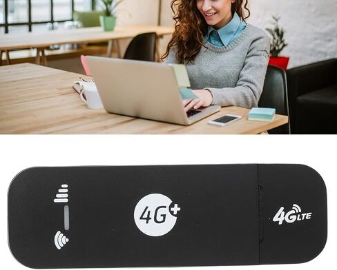 4G LTE USB Modem WiFi Dongle, Mini Portable USB 4G Wireless Network Smart Router for Tablet Laptop Notebook, 2 LED Status, Plug and play(US Standard) in Saudi Arabia