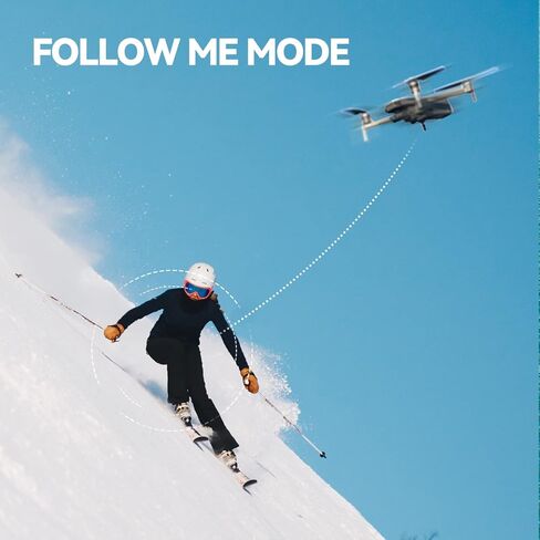 Beantech ING Speedbird I63E Drone with 4K UHD Camera with EIS, GPS, 3-Axis Gimbal, 25 mph and 25 min. Flight Time, Level 4 Wind Resistance, Gray in Kuwait