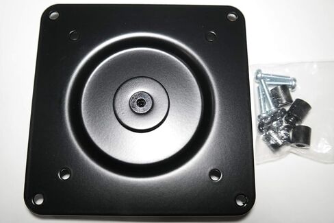 Generic HUMANSCALE Black Quickstand lite VESA Plate Monitor Mount for mounting Screen M8 M2 M-Flex with Screws 2407541014BL1, Black - Screw color may vary. in Saudi Arabia