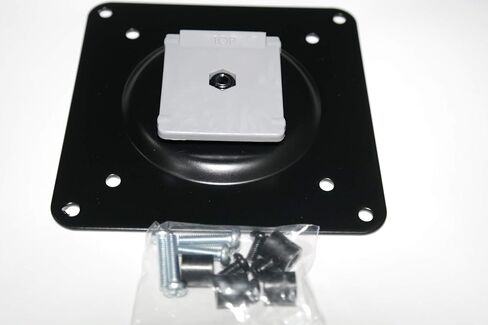 Generic HUMANSCALE Black Quickstand lite VESA Plate Monitor Mount for mounting Screen M8 M2 M-Flex with Screws 2407541014BL1, Black - Screw color may vary. in Saudi Arabia