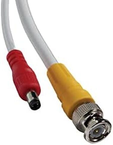 Lorex RG59 Power Accessory Cable, High Performance BNC Video Cable for Security Camera Systems, for Analog HD (CVI/TVI/AHD/MPX) or Analog (CVBS) Surveillance System, 120 feet (36m) in Saudi Arabia