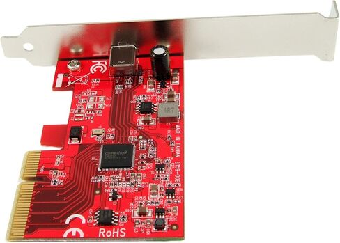 Ableconn PEX-UB159 USB 3.2 الجيل 2x2 (20 جيجا في الثانية) 1-منفذ سي بي سي اي 3.0 بطاقة - USB 3.2 Gen2x2 PCI Express Gen3 x4 Lane محول بطاقة مضيف (وحدة تحكم ASMedia ASM3242) in Kuwait