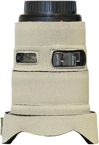 LensCoat Cover Camouflage Neoprene Lens Cover Protection Canon 16-35mm f/4L is, Black (lc16354bk) in Saudi Arabia