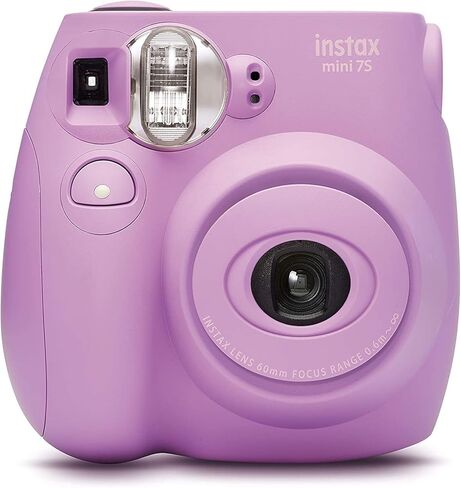 كاميرا Fujifilm Instax MINI 7s باللون الأزرق الفاتح (متجددة) in Kuwait