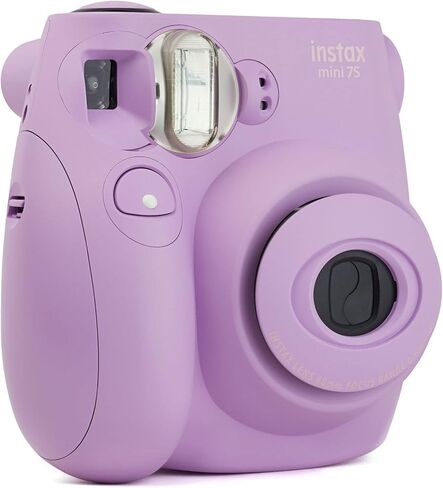 كاميرا Fujifilm Instax MINI 7s باللون الأزرق الفاتح (متجددة) in Kuwait