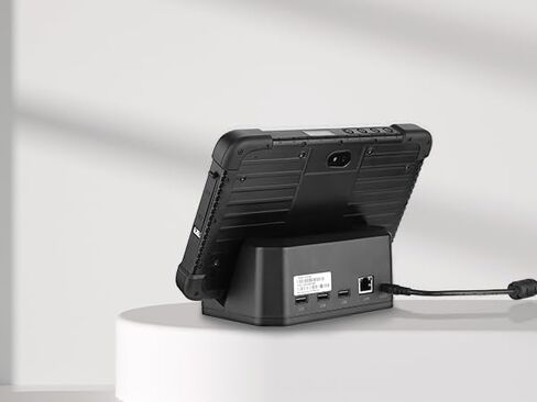 MUNBYN Charging Cradle for Rugged Tablet PC, Industrial Tablet Stand for Placement for Retailing, Only Charging Base for Handheld Rugged Windows Android PC IRT01/IRT04/IRT05 in Saudi Arabia
