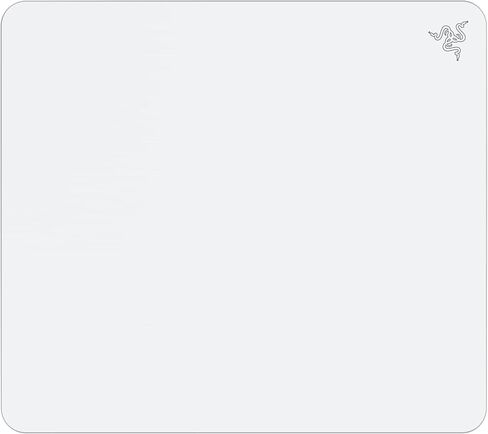 قاعدة ماوس الألعاب من الزجاج المقوى Razer Atlas: سطح فائق النعومة محفور بدقة - مقاوم للأوساخ والخدش - قاعدة مضادة للانزلاق - حركات ماوس هادئة - أسود in Kuwait