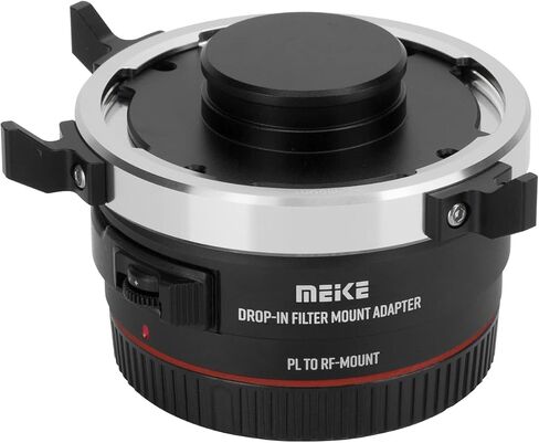 محول عدسة التركيز اليدوي Meike MK-PLTRF-C VND مع محول ND المتغير ومرشحات الأشعة فوق البنفسجية الشفافة لعدسات السينما من سلسلة ARRI PL-Mount لكاميرات Canon EOS R وEOS RP R5 R5C R6 in Saudi Arabia