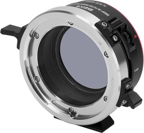 محول عدسة التركيز اليدوي Meike MK-PLTRF-C VND مع محول ND المتغير ومرشحات الأشعة فوق البنفسجية الشفافة لعدسات السينما من سلسلة ARRI PL-Mount لكاميرات Canon EOS R وEOS RP R5 R5C R6 in Saudi Arabia