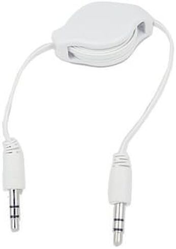 مجموعة eTECH 3 عبوات من سلك كابل مساعد قابل للسحب 3.5 مم - كابل صوت AUX 3.5 مم إلى 3.5 مم - لهاتف Apple iPhone 6 Plus 5S/5C/5/4S/4، iPod Touch الجيل الخامس، Nano، iPad Air 2، Mini 2/ 3، سامسونج جالاكسي S3 S4 S5 نوت 2/3/4 - موتورولا موتو جي، موتو إكس in Kuwait