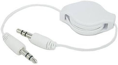 مجموعة eTECH 3 عبوات من سلك كابل مساعد قابل للسحب 3.5 مم - كابل صوت AUX 3.5 مم إلى 3.5 مم - لهاتف Apple iPhone 6 Plus 5S/5C/5/4S/4، iPod Touch الجيل الخامس، Nano، iPad Air 2، Mini 2/ 3، سامسونج جالاكسي S3 S4 S5 نوت 2/3/4 - موتورولا موتو جي، موتو إكس in Kuwait