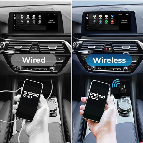 اوتوسكي محول اندرويد تلقائي لاسلكي - احدث محول كاربلاي واندرويد اوتو 2 في 1، تحديثات او تي ايه لايفون in Kuwait