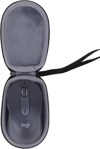 حافظة صلبة co2CREA متوافقة مع ماوس Logitech Signature M650 M550 اللاسلكي (حجم صغير متوسط، أوف وايت) in Saudi Arabia