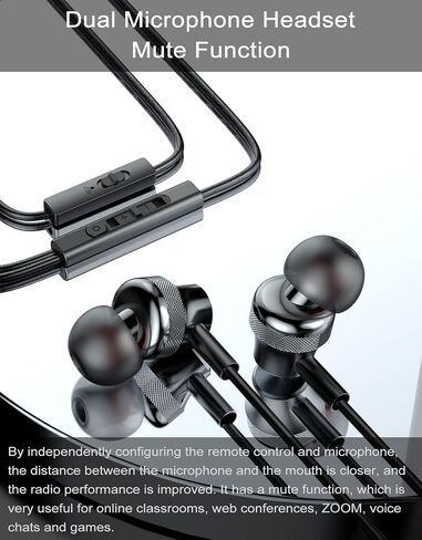 سماعة رأس USB C، سماعة أذن USB من النوع C مع ميكروفون معزول للضوضاء والتحكم في مستوى الصوت مع ستيريو ثقيل، متوافقة مع Samsung S20/S21/Note10 Huawei P30/Mate 30 Google Pixel in Saudi Arabia