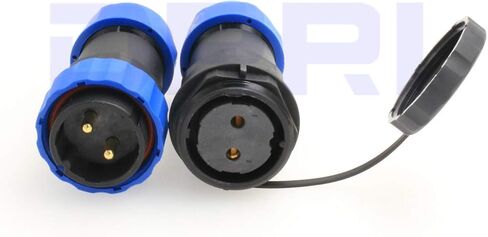 DRRI HE29 7pin 28mm السيارات البلاستيك مقاوم للماء ذكر التوصيل موصل مقبس أنثى الكهربائية (7 دبوس) in Kuwait