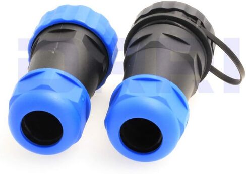 DRRI HE29 7pin 28mm السيارات البلاستيك مقاوم للماء ذكر التوصيل موصل مقبس أنثى الكهربائية (7 دبوس) in Kuwait