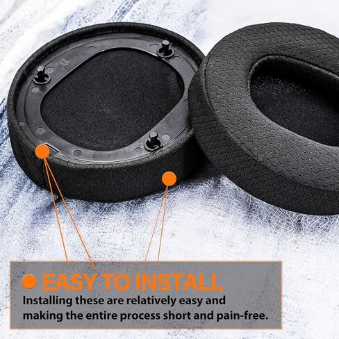 Earpads Compatible with LS31 LS41 LS35X LS50X Headset with Microphone Foam I Replacement Ear Cushion (Breathable Mesh) in Kuwait