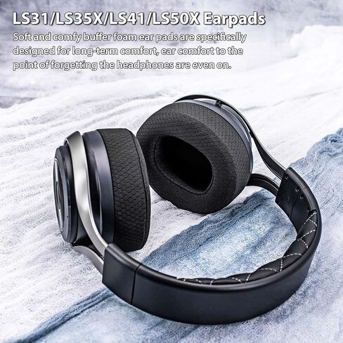 Earpads Compatible with LS31 LS41 LS35X LS50X Headset with Microphone Foam I Replacement Ear Cushion (Breathable Mesh) in Kuwait