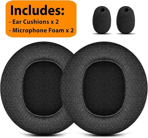 Earpads Compatible with LS31 LS41 LS35X LS50X Headset with Microphone Foam I Replacement Ear Cushion (Breathable Mesh) in Kuwait