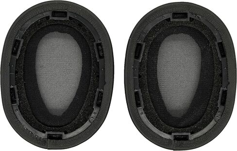 وسائد أذن بديلة ممتازة WH-H900N/وسائد أذن MDR-100ABN متوافقة مع سماعات الرأس Sony WH-900N وSony MDR-100ABN (أسود). جلد بروتين ممتاز | رغوة عالية الكثافة | راحة كبيرة in Kuwait