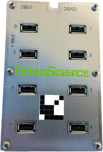 قاعدة يو اس بي 2.0 جيكو ساينس من التيرتيك ايو، 8 منافذ، 120 واط in Kuwait