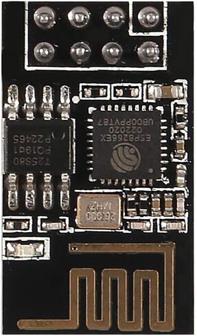 Aitrip 5pcs ESP8266 ESP-01 Serial Wireless Transceiver WiFi Module 1MB SPI Flash DC3.0-3.6V for Arduino (ESP-01) in Kuwait