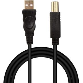 wawpi USB 2.0 Cable - A-Male to B-Male -Printer/Scanner 10 Feet (3 Meters) in Kuwait