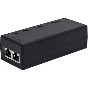 UltraPoE Gigabit PoE Injector/PoE Adapter，10/100/1000Mbps，30W ethernet poe Injector 48V / IEEE 802.3at/af Compliant ， Ubiquiti Ultra Tech,Up to 100M (328ft) for CCTV Camera