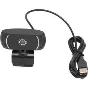 WODSOFT كاميرا الكمبيوتر التوصيل والتشغيل عبر الإنترنت فئة حية مؤتمر التركيز التلقائي سائق مرن مجاني 640x480 كاميرا ويب USB - كاميرا ويب، خارجية لأجهزة الكمبيوتر المحمول (أسود) in Kuwait