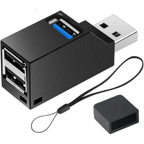 iJiGui USB Hub، 2 USB 2.0 + USB 3.0، Mini USB 3.0 Hub Ortable محول عالي السرعة للتوسيع متعدد USB Hub، محاور متعددة المنافذ لنقل البيانات بسرعة لأجهزة MacBook، محركات أقراص فلاش USB، الكمبيوتر المحمول، لوحة المفاتيح in Kuwait